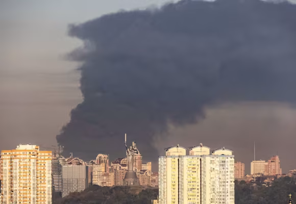 Dozens killed in Russian strike on ammunition depot near Kyiv