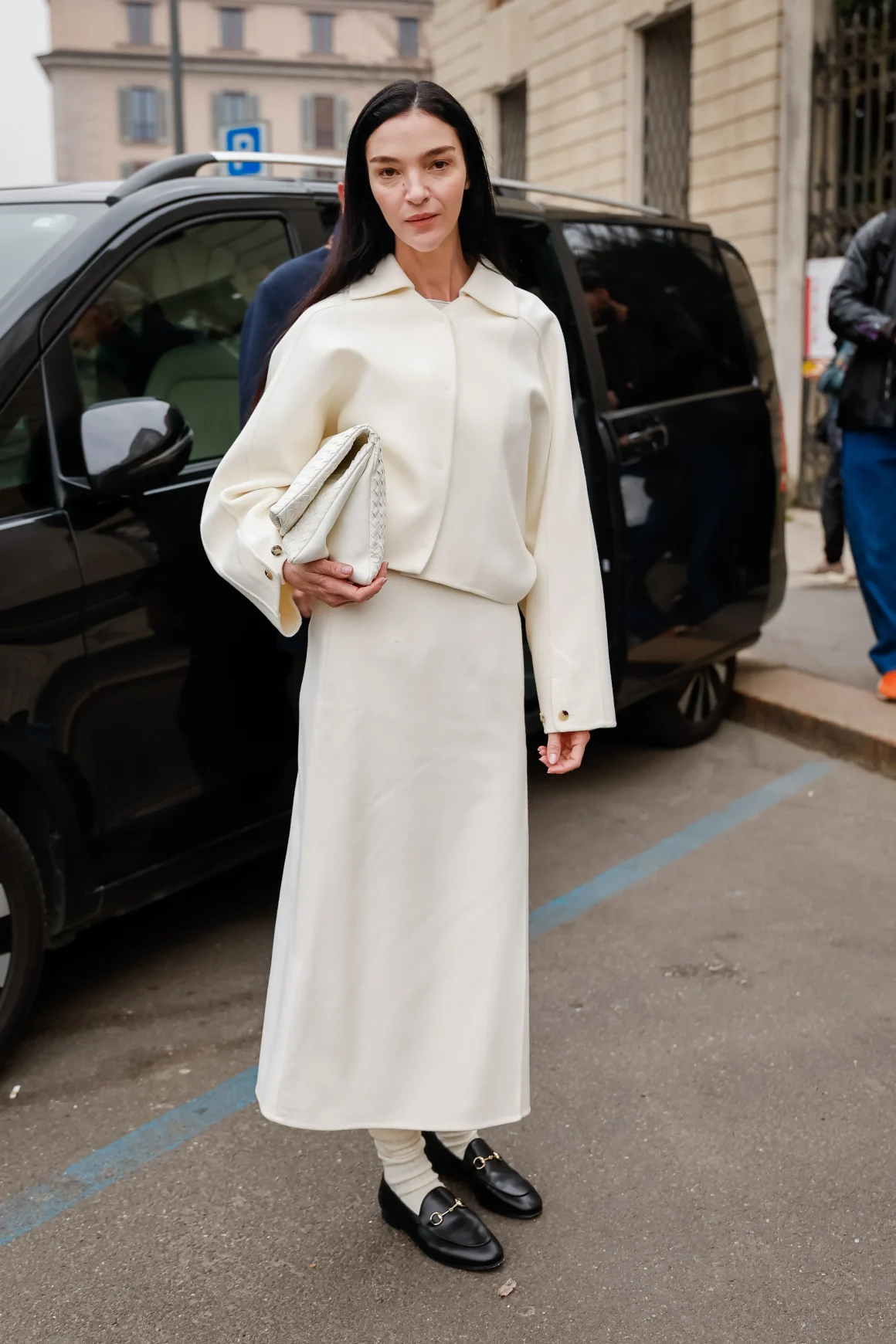 The Grown-Up Guide to Wearing Loafers and a Skirt