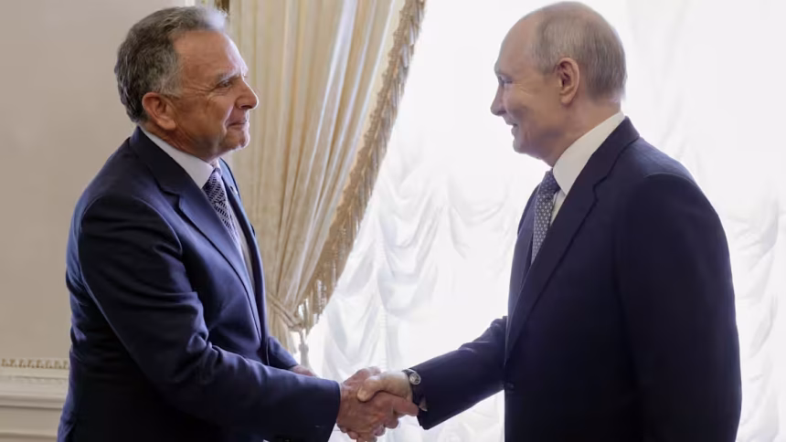Russia releases US citizen as Trump’s envoy visits