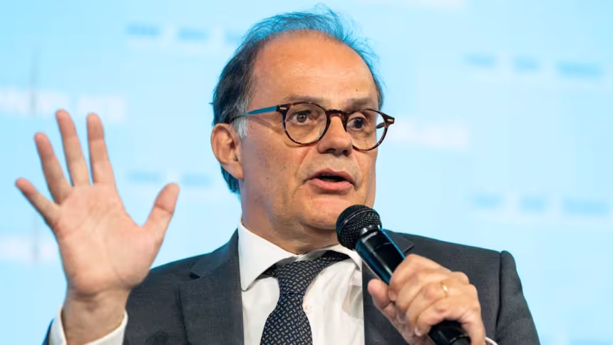 French central bank chief says ECB intervention not needed to ease bond rout