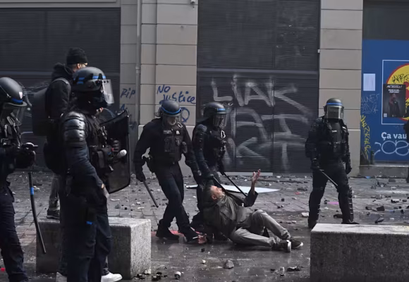 France deploys 70,000 officers to police latest protests