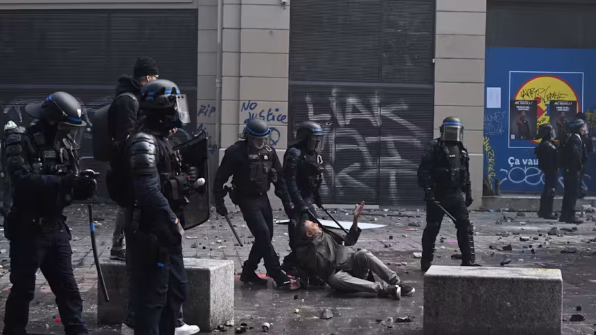 France deploys 70,000 officers to police latest protests